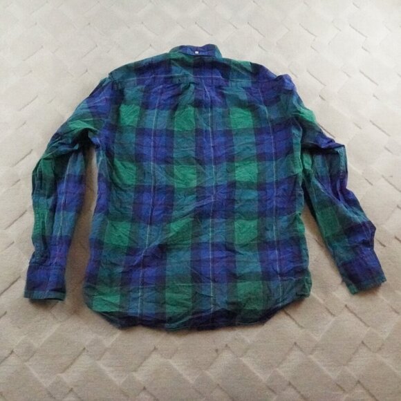 J.Crew Button Up Shirt Mens Medium Plaid Multi Color Long Sleeve - Picture 10 of 11